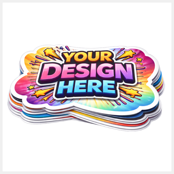 Custom Shape Stickers