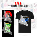 DTF Transfers By Size
